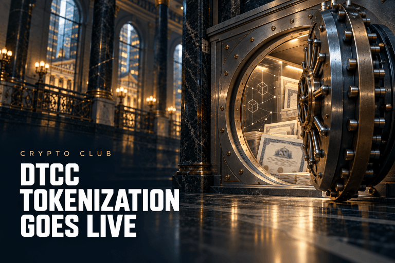Wall Street’s Settlement Giant Switches On Tokenized Securities
