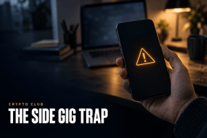 The Side Gig That Pays You Once, Then Asks For Crypto